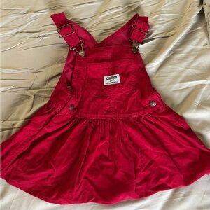 OshKosh B'gosh Bright Red Kids Skirtall